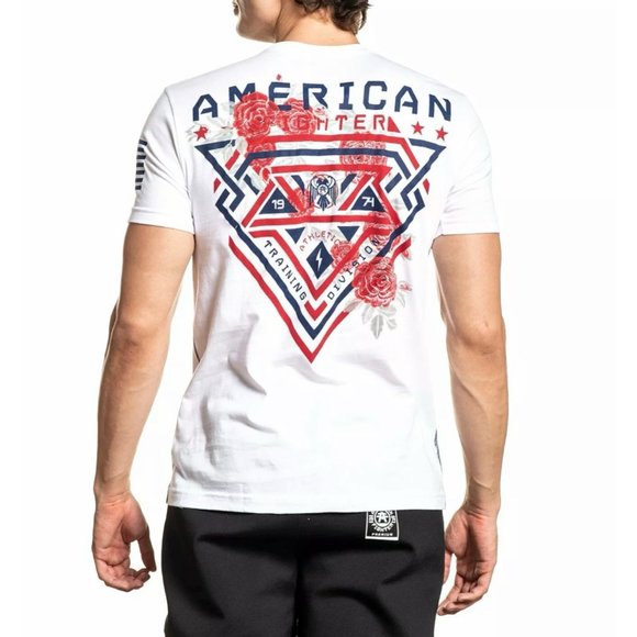 AMERICAN FIGHTER Men's T-Shirt S/S MAYVILLE TEE - Picture 3 of 8